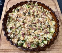 Cavolini di Bruxelles gratinati - Rosenkohl überbacken