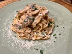 Spaghetti ai funghi - Champignons Spaghetti