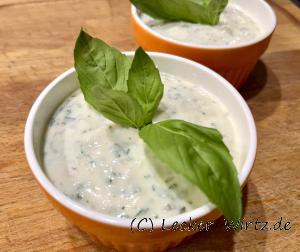italienischer Honig-Joghurt Dip