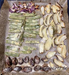 Italienisches Ofengemüse mit Parmesan - Verdure al forno con parmigiana