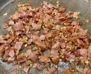 Südtiroler Speck anbraten