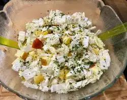 Chinakohl-Salat mit Orange und Apfel