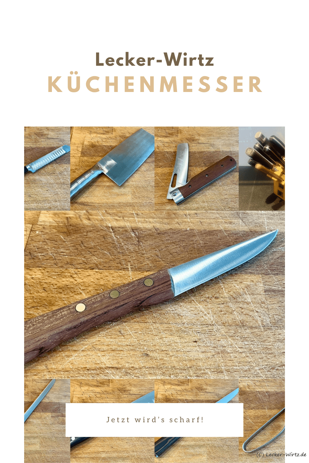 Messer in der Küche – Küchenmesser