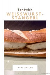 Weißwurststangerl – Weißwurst To Go