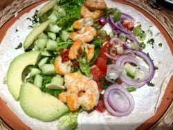 Shrimp Taco - Taco mit Garnelen
