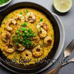 Arroz con Gambas mit Aioli