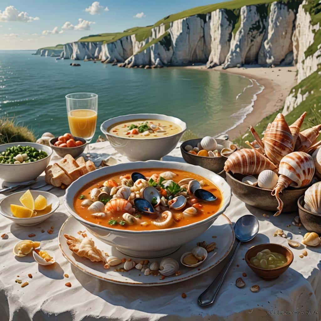 Marmite Dieppoise – Normannische Fischsuppe