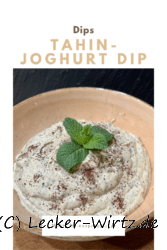 Tahin-Joghurt Dip – yoğurtlu tahin sosu