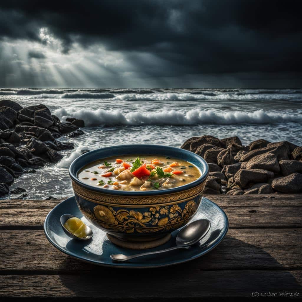 Vissoep – Fischsuppe aus Flandern