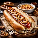 Bayrischer Laugenstangen Hotdog