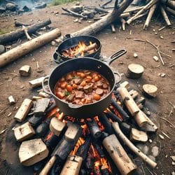 Räuberfleisch aus dem Dutch Oven