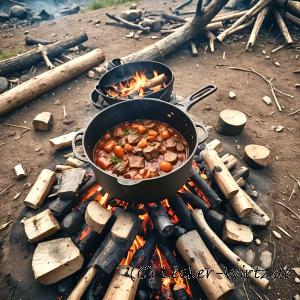 Räuberfleisch aus dem Dutch Oven