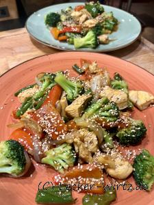 Hühnchen-Brokkoli Pfanne (Keto)