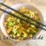 Gebratener Reis mit Edamame