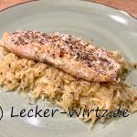 Sauerkraut mit Lachs