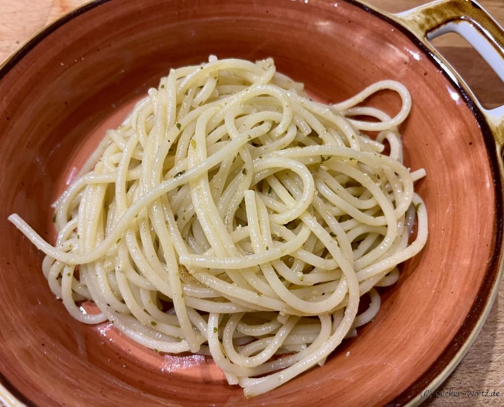 Leichte Zitronenpasta