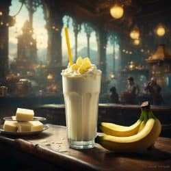 Bananenmilchshake