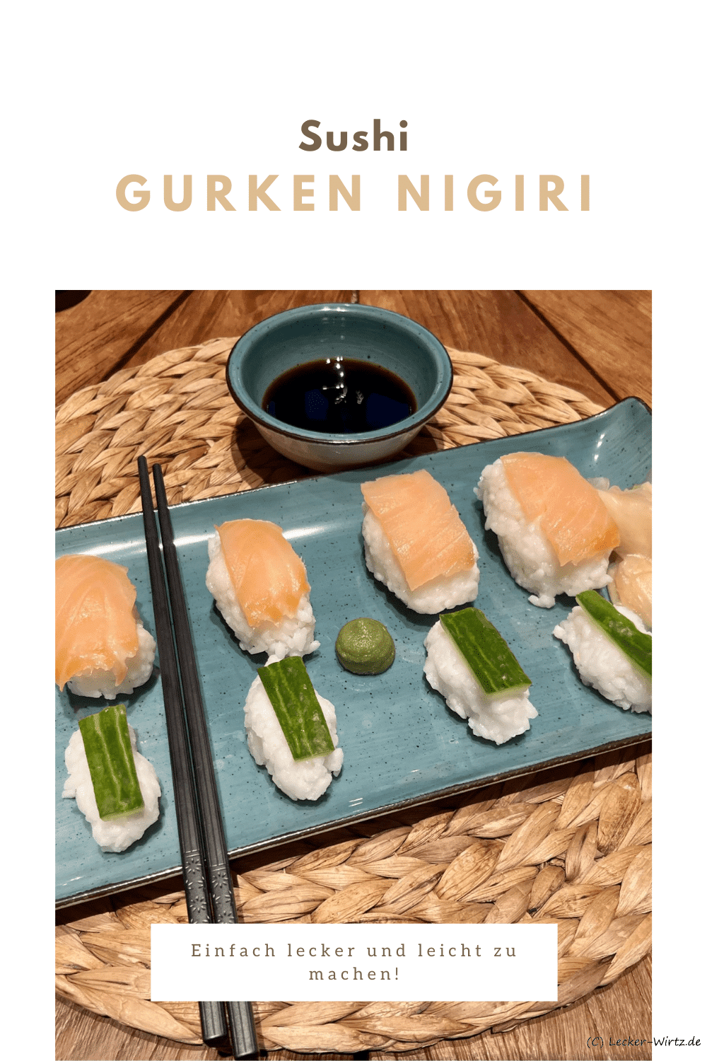 Gurken-Nigiri