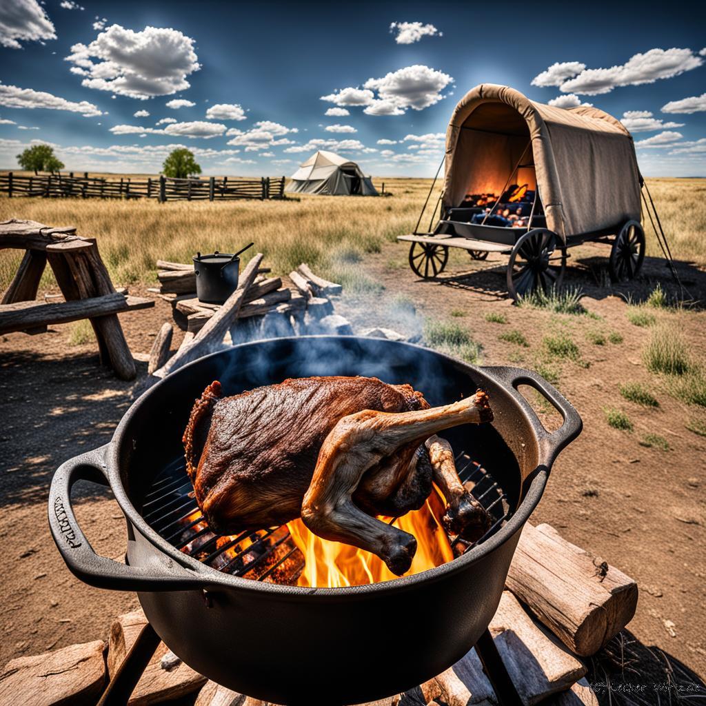 Lammkeule im Dopf (Dutch Oven)