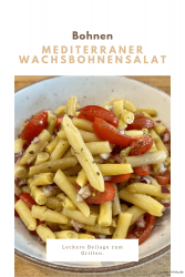 Mediterraner Wachsbohnensalat