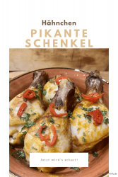 Pikante Hähnchenunterschenkel mit Chili