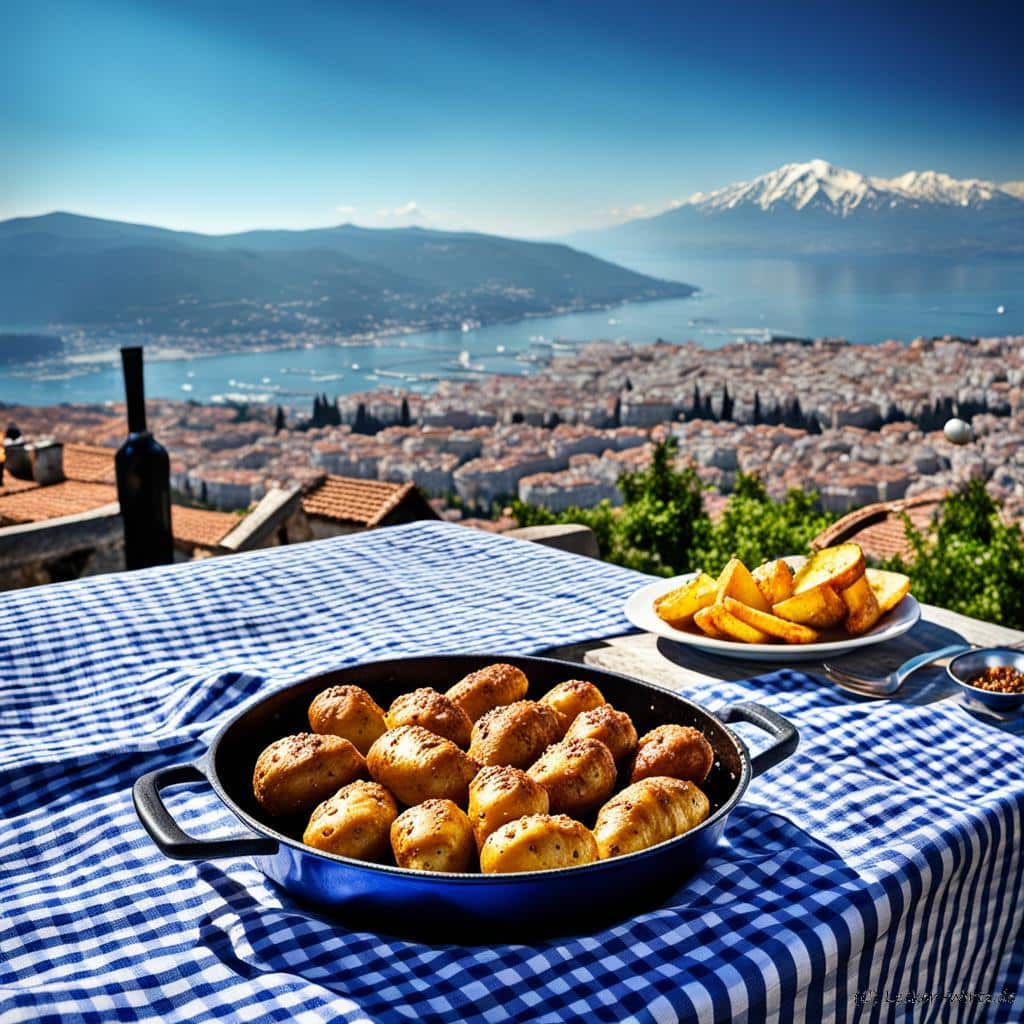 Psiménes patátes – Gebackene griechische Kartoffeln