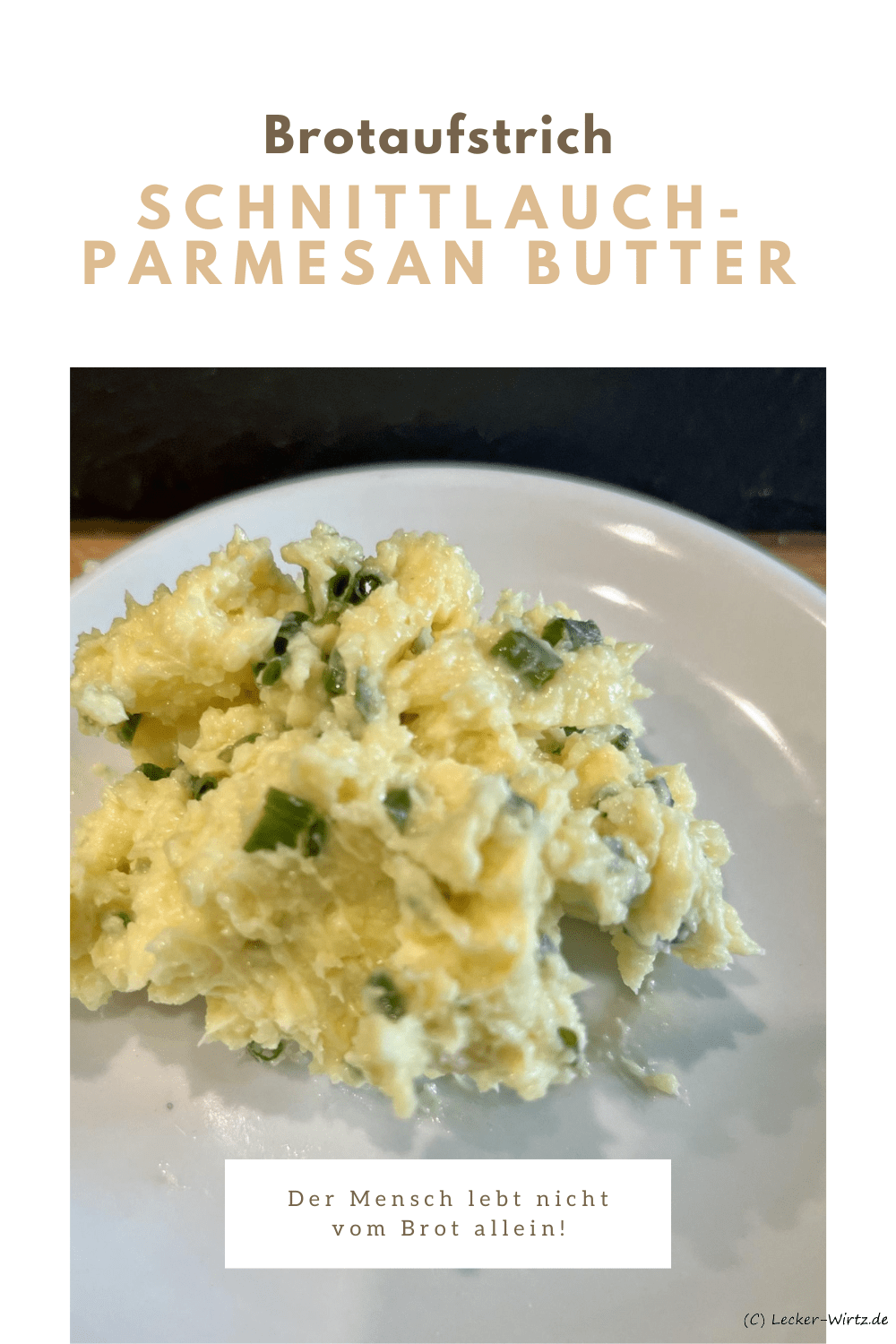 Schnittlauch-Parmesan Butter