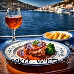 Schweinemedaillons in Metaxasauce