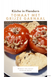 Tomaat met grijze garnaal – Gefüllte Tomaten mit Nordseegarnelen