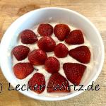 Müsli mit Erdbeeren