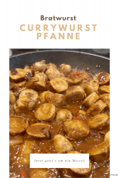 Currywurstpfanne mit Paprika und Chili