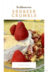 Erdbeer-Crumble