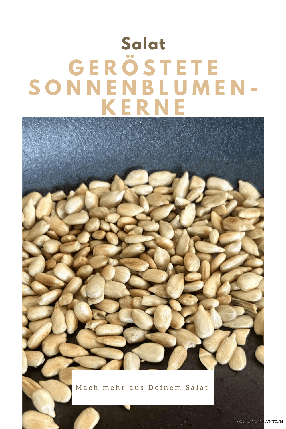 Geröstete Sonnenblumenkerne