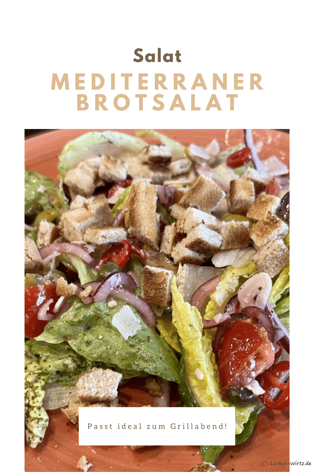 Mediterraner Brotsalat