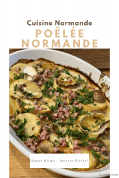 Poêlée normande – normannische Bratkartoffeln mit Camembertsauce