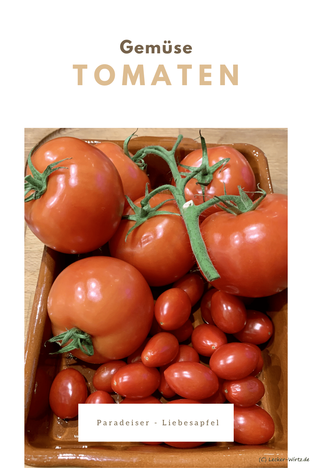 Tomaten, Paradeiser, Liebesapfel