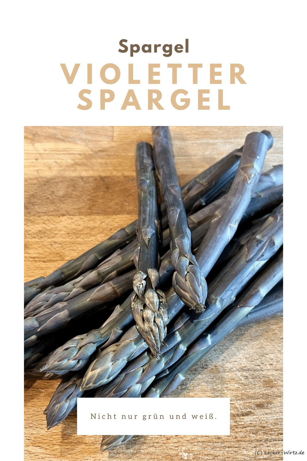 Violetter Spargel