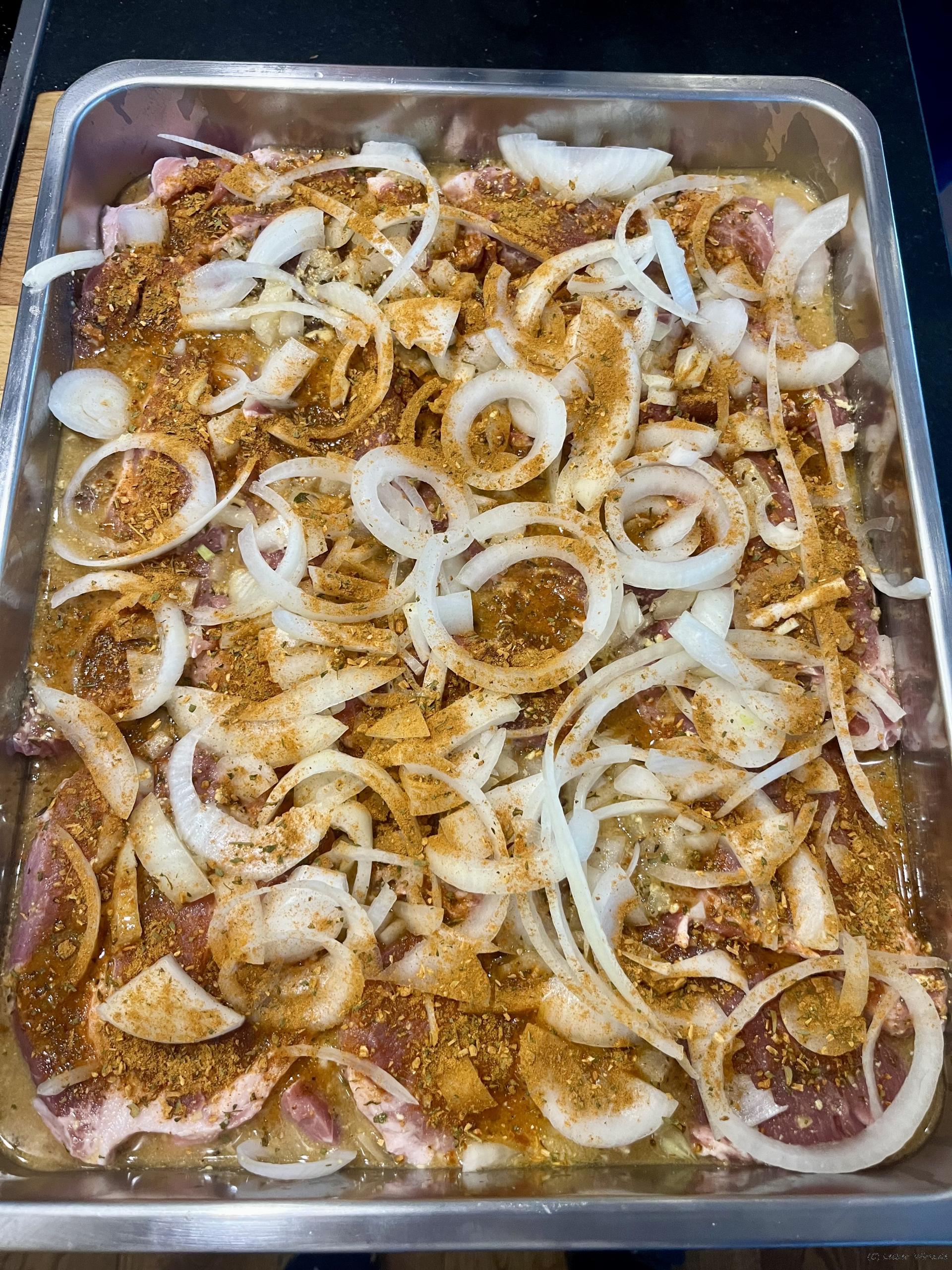 Fränkisches Zwiebelfleisch einfach zubereiten