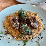 Chili-Hühnchen mit Linsen-Püree