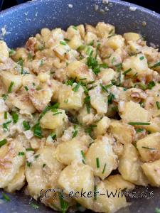 Überbackene Bratkartoffeln