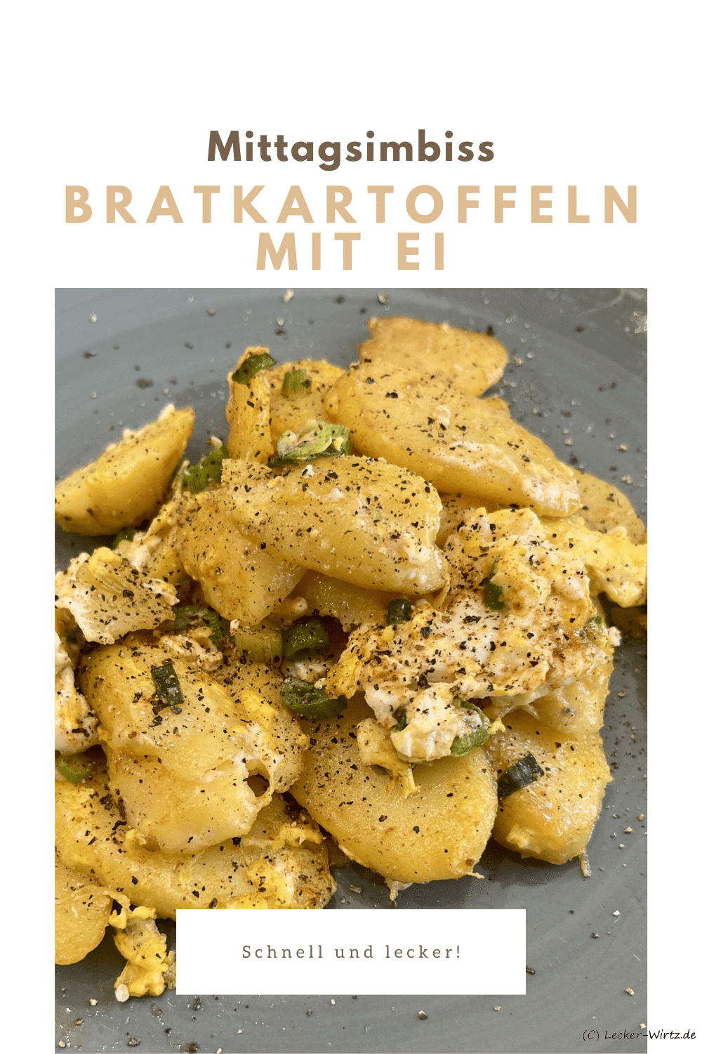 Bratkartoffeln mit Ei
