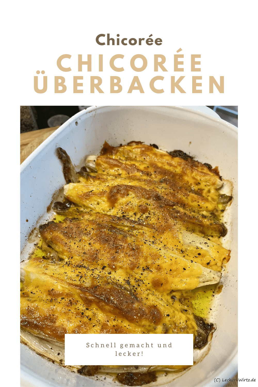 Chicorée überbacken