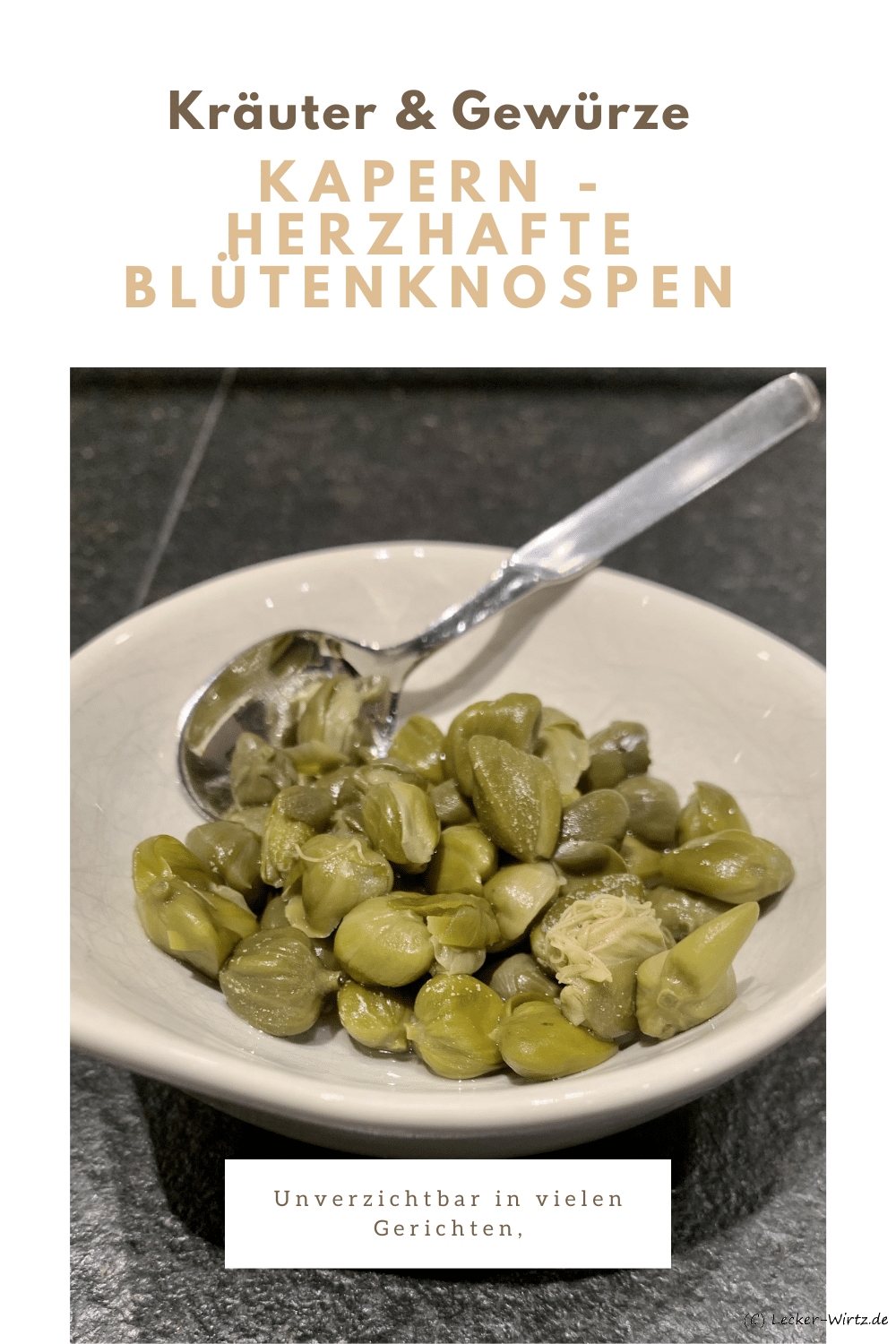 Kapern - herzhafte Blütenknospen