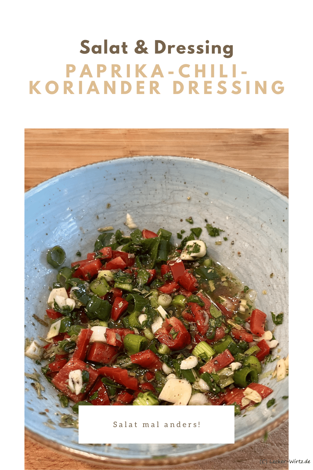 Paprika-Chili-Koriander Dressing