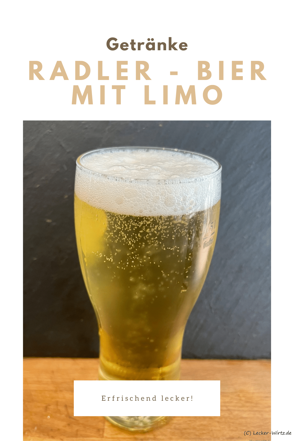 Radler – Bier mit Limo