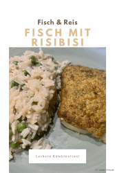 Überbackener Fisch mit Risibisi