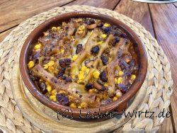 Cannelloni mit Chili con carne