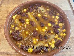 Cannelloni mit Chili con carne