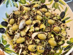 Linsensalat mit Chicorée