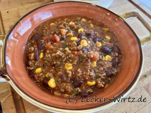 Chili con carne Suppe